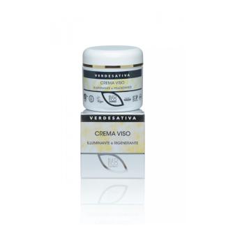 Crema viso Bioattiva Illuminante e Rigenerante vaso 50 ml.