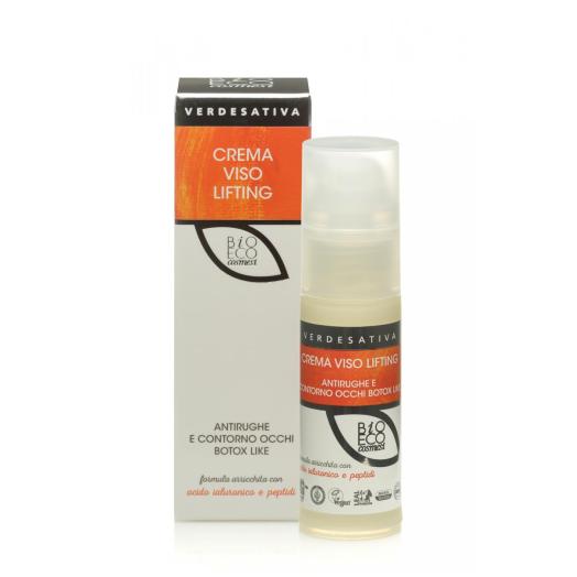 VER1212 - Crema Lifting Bioattiva Botox Like nuova formula arricchita dispenser 30 ml.
