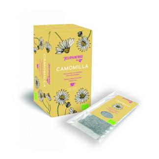 Infuso in filtri di fiori di CAMOMILLA biologica scatola da 15 filtri