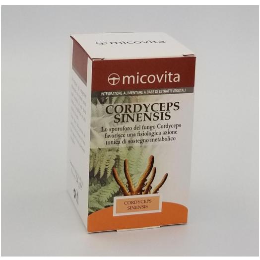 NAT1098 - Capsule Fungo Cordiceps con Proprieta' Tonico Rinvigorenti 400mg da 60 cps.