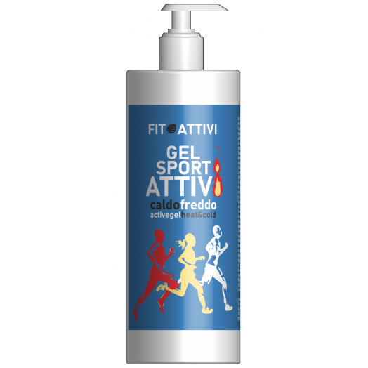 LIF005 - Flacone di gel Sport Attivo Caldo/Freddo Grosso  da 500 ml.