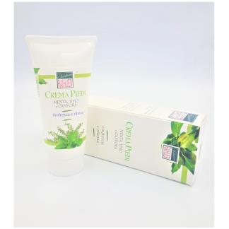 Crema Piedi alla Menta,Timo,Canfora tubo 200ml.