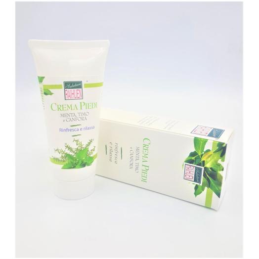 NAT068 - Crema Piedi alla Menta,Timo,Canfora tubo 200ml.