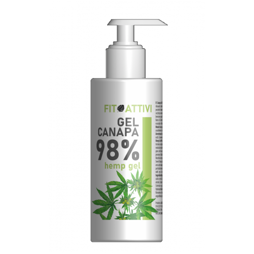 LIF006 - Flacone di gel a base di Canapa 98% e altre erbe Piccolo  da 100 ml.