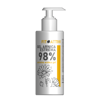 Flacone di gel Arnica Estrema 98% Piccolo  da 100 ml.