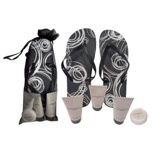 PRE004 - Kit Infradito Uomo Maldive con 3 Prodotti Cosmetici da 50 ml.