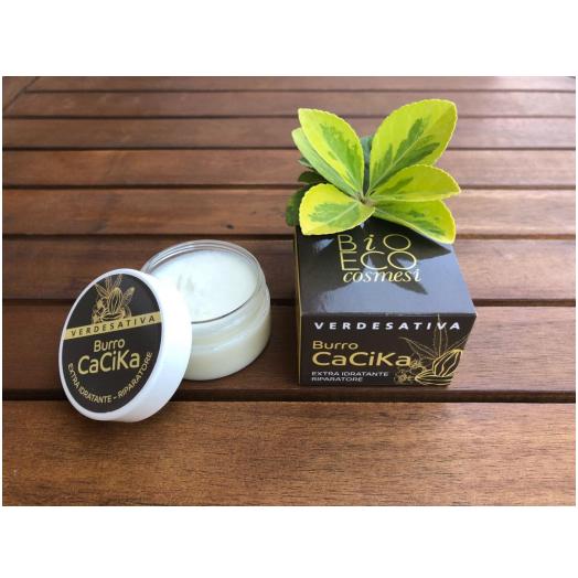 VER2130 - Burro CaCiKa con olio di canapa, olio di cisto e Karit&egrave; vaso 25 ml