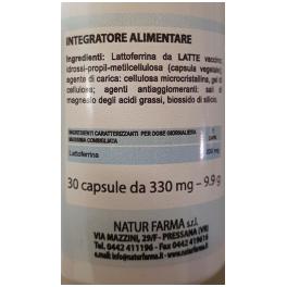NATLAT - Capsule Lattoferrina Proteina Multifunzionale 330mg da 30 cps.