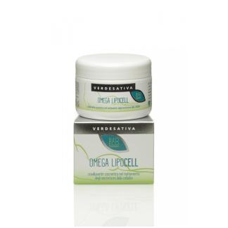 Crema Omega LipoCell coadiuvante inestetismi cellulite vaso 200 ml