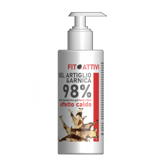 LIF009 - Flacone di gel Arnica e Artiglio Caldo 98% Piccolo  da 100 ml.