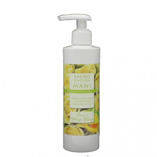 TNL025.14 - bagno natura mani 250ml ROSA E YLANG YLANG