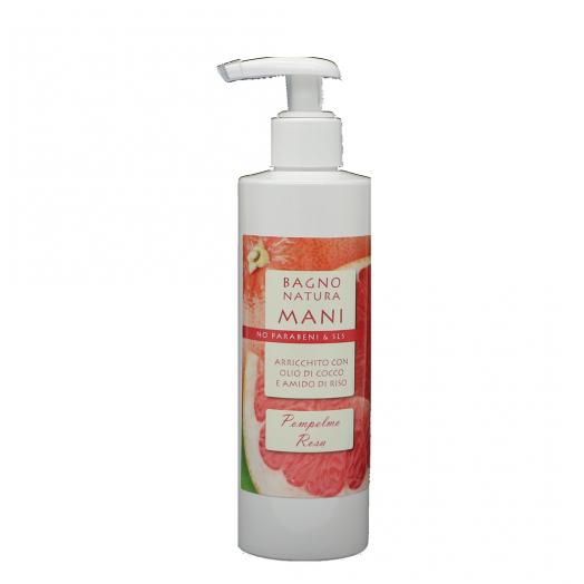 TNL025.16 - bagno natura mani 250ml POMPELMO ROSA