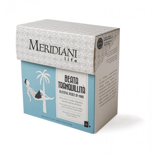 UNI062.03 - Tisana Meridiani Beata Tranquillit&agrave; in Filtri Confezione 12 pz.
