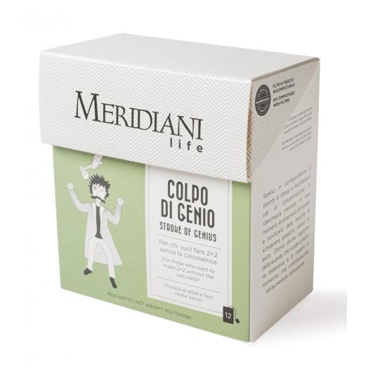 UNI062.05 - Tisana Meridiani Colpo di Genio in Filtri Confezione 12 pz.