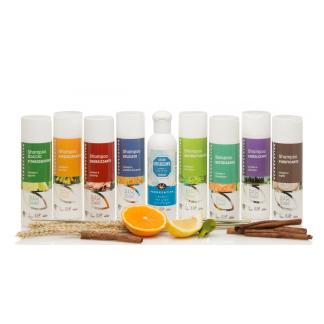 VERDESATIVA LINEA CAPELLI. BIOLOGICI, VEGAN SOCIETY, CRUELTRY FREE.