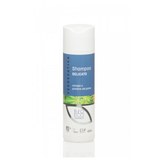 VER5310 - Shampoo delicato canapa e proteine del grano flacone 200 ml