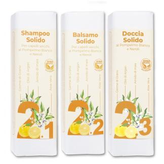 COSMETICI SOLIDI NATURALI IN BARRE E DA BAGNO