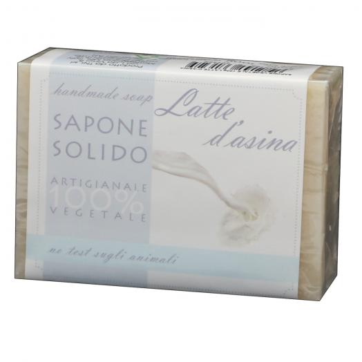 TNL026.13 - saponetta vegetale 100g LATTE D'ASINA