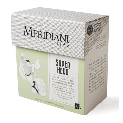 UNI062.14 - Tisana Meridiani Super Hero in Filtri Confezione 12 pz.