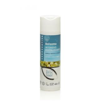 Balsamo Intensivo BIO Rivitalizzante per capelli secchi e sfibrati alla canapa amla e argan flacone 200 ml