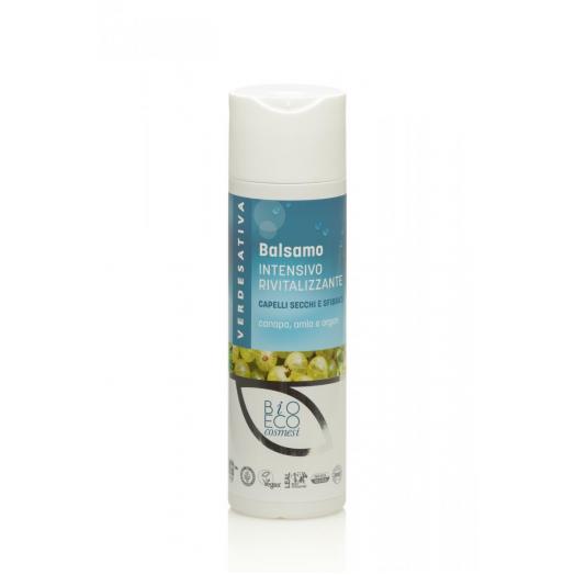 VER5711 - Balsamo Intensivo BIO Rivitalizzante per capelli secchi e sfibrati alla canapa amla e argan flacone 200 ml