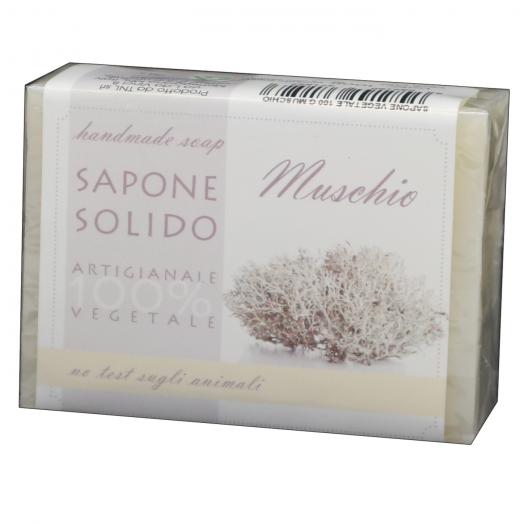 TNL026.22 - saponetta vegetale 100g MUSCHIO BIANCO