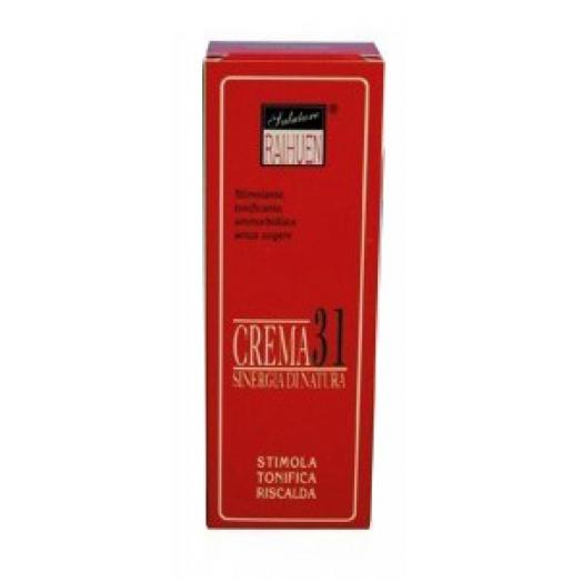 NAT007 - Crema 31 Rossa Riscaldante Forte tubo 100 ml.