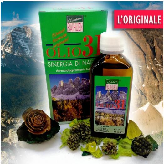 NAT001 - Olio 31 originale ml 100