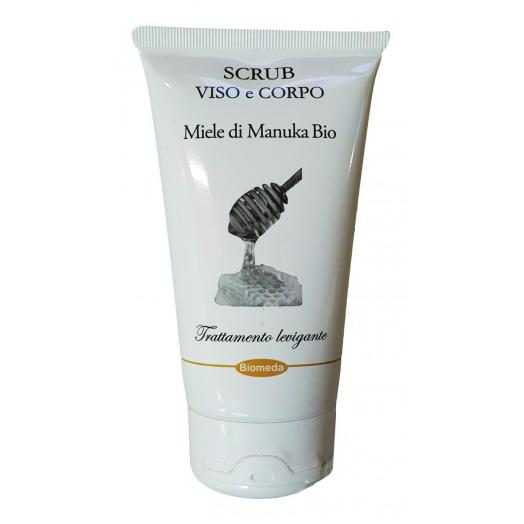 BIO112 - Scrub Viso Corpo al Miele di Manuka Rigenerante e Esfoliante tubo da 150 ml