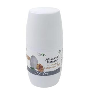 Allume di potassio rol-on alla Calendula Bio vegan ml.50