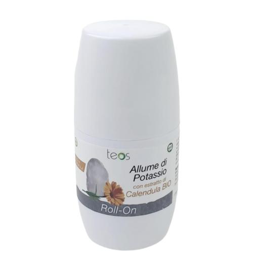ROSSAL05H - Allume di potassio rol-on alla Calendula Bio vegan ml.50