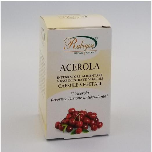 NAT159 - Capsule Acerola Fonte Naturale di Vitamina C 475mg da 60 cps.