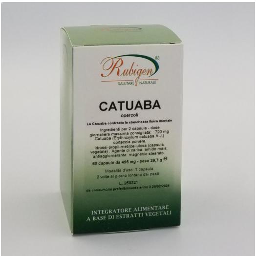 NAT491 - Capsule Catuaba Tonico Uomo 400mg da 60 cps.