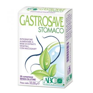 Compresse Gastrosave Stomaco per Bruciore e Acidit&agrave; senza Glutine 30 pz.