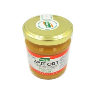 Apifort, base miele+polline-propoli-pappareale ginseng gr 250