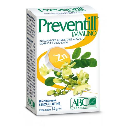 ABC030 - Compresse Preventil Immuno con Moringa e Zinco liposomiale 20 cpr