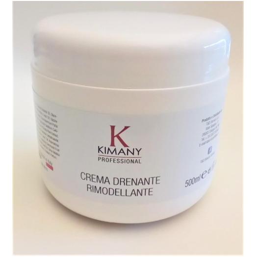 KIM217 - Crema Corpo Drenante e Rimodellante vaso da 500 ml.