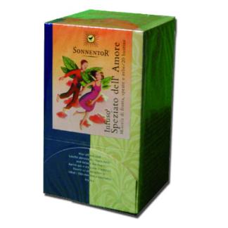 Infuso Spezie Amore Sonnentor scatola da 18 filtri bio