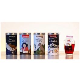 - Lattine da Regalo in 6 diverse composizioni, con 12 filtri assortiti!