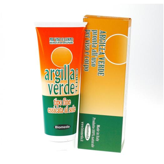 BIO800 - Argilla  Pura pronta da spalmare per Viso e Corpo Tubo 250 ML