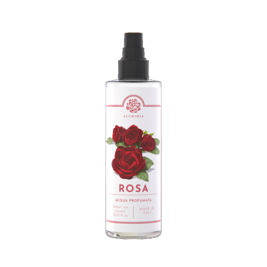 ALC570 - Acqua profumata Spray per il corpo alla Rosa da 300 ml.