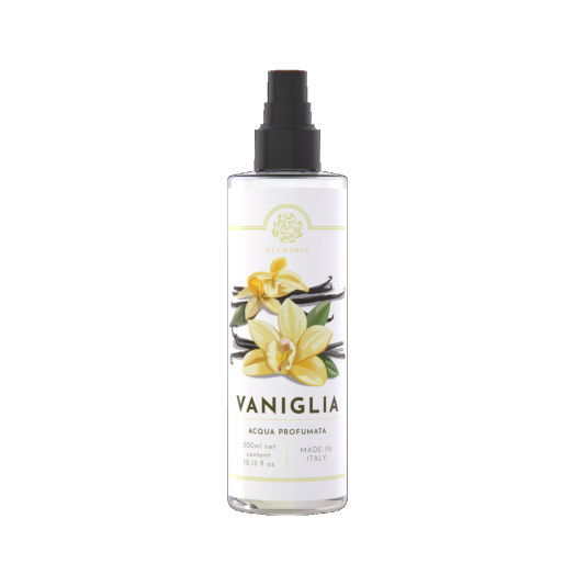 ALC133 - Acqua profumata Spray per il corpo alla Vaniglia da 300 ml.