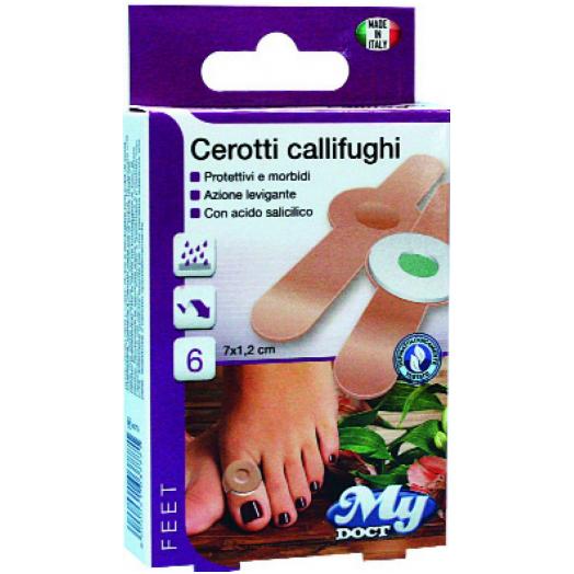 BRIPACH14 - Cerotti Callifughi azione Levigante con Acido Salicidico 6 pz.