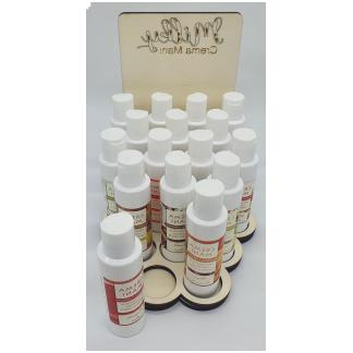 Offerta Espo in legno cm.22x20x25  da 16 postazioni con 70 crema mani ml. 100 60+10 omaggio