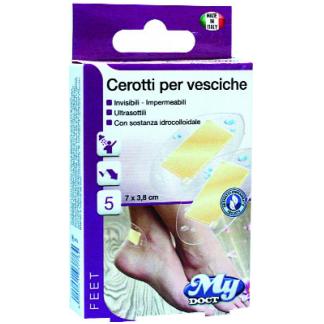 Cerotti per Vesciche Invisilbili Ultrasottili Confezione 5 pz.
