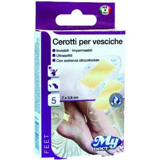 BRIPACH13 - Cerotti per Vesciche Invisilbili Ultrasottili Confezione 5 pz.