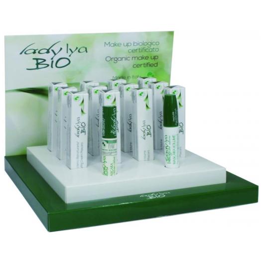 LAD018 - Espositore Mascara Crema+ Mascara Volume con 2 tester + 12x2 tipi tot. 24 pz