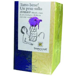 Infuso Tutto Bene Sonnentor Un peso sullo stomaco scatola da 18 filtri