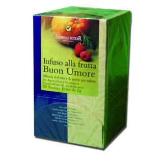 Infuso Frutta Buon Umore Sonnentor scatola da 18 filtri bio