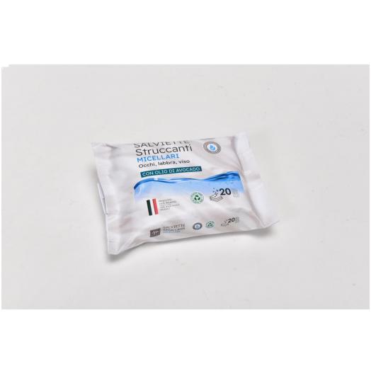 MER14860 - Confezione da 20 Salviette Struccanti Micellari